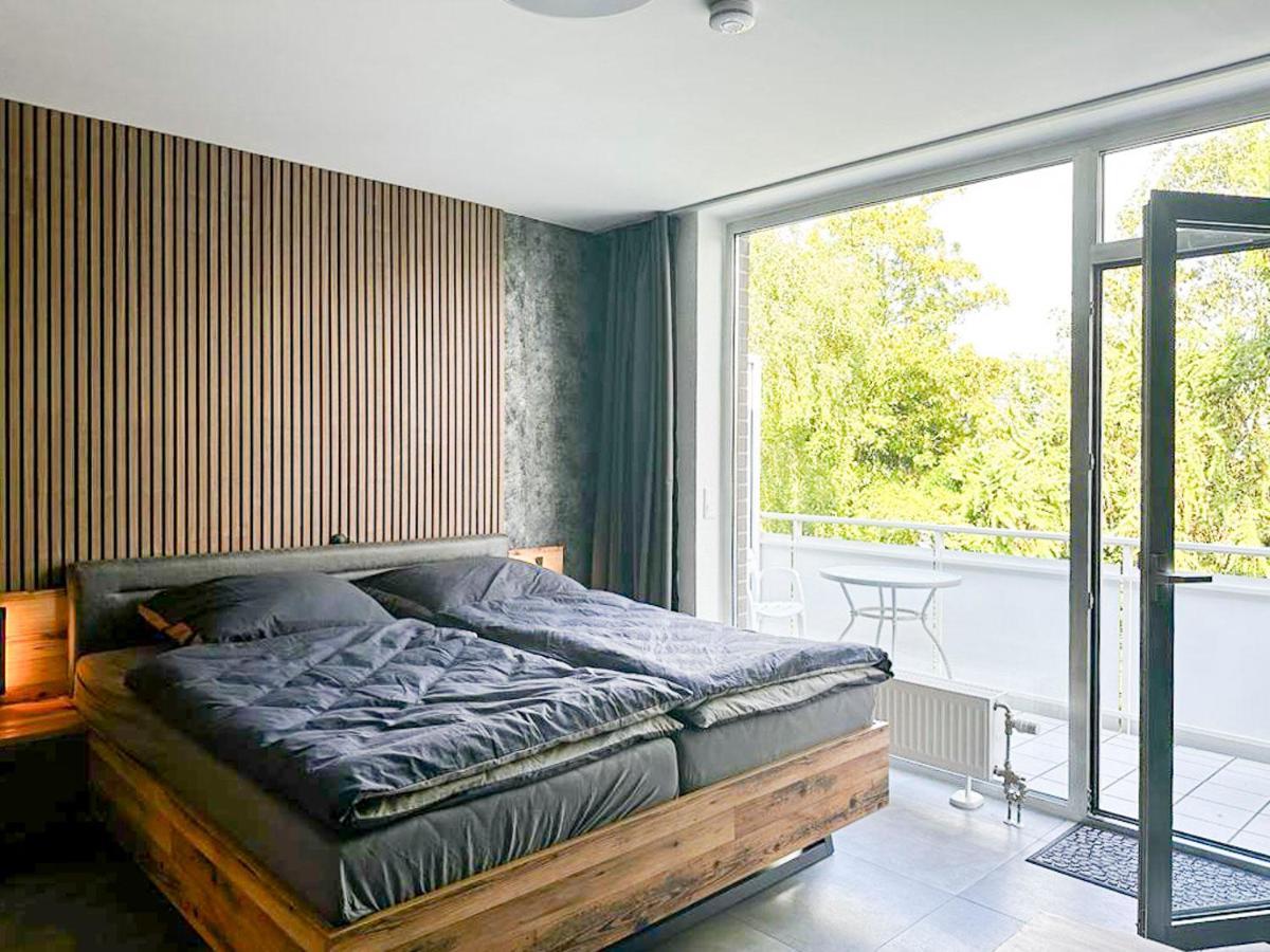 Apartment Duesseldorf-Lohausen Exterior foto
